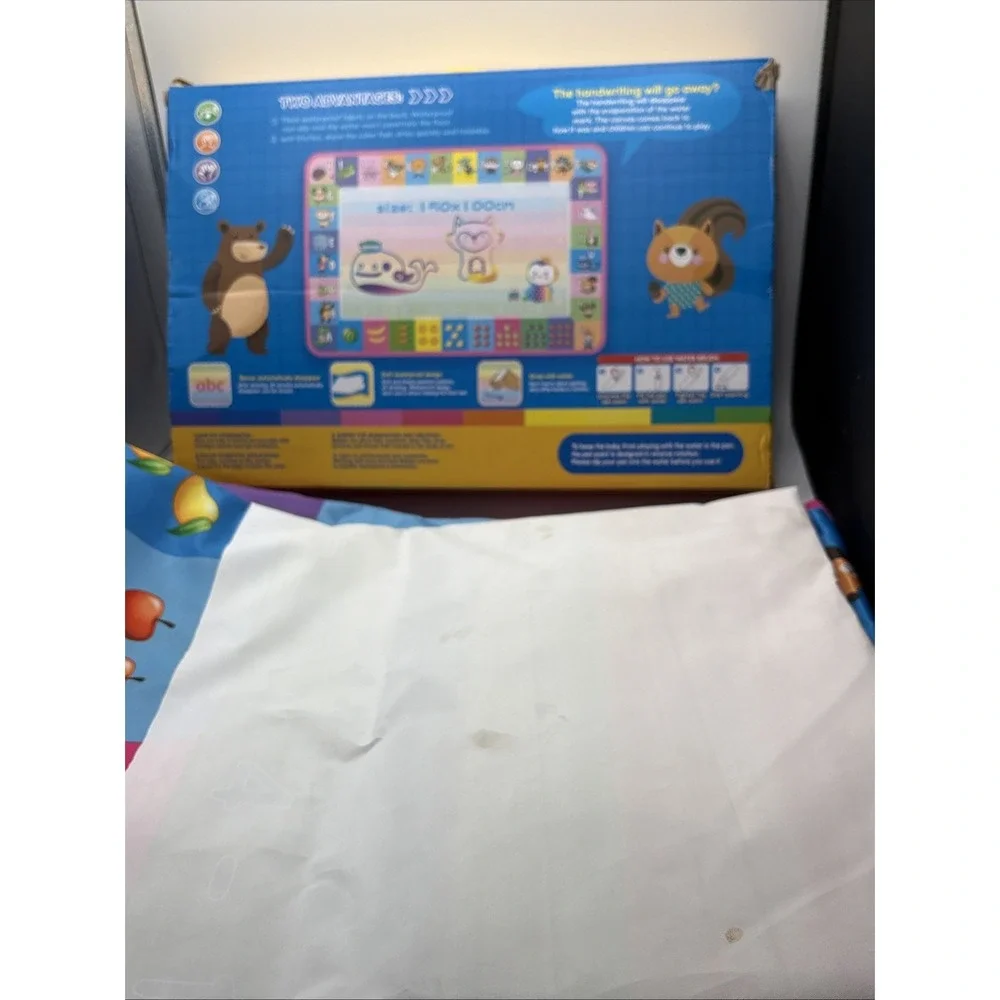 TOYK Magic‎ Water Painting Kit Mat Pen,Reusable Hand Eye Coordination  Pre-owned